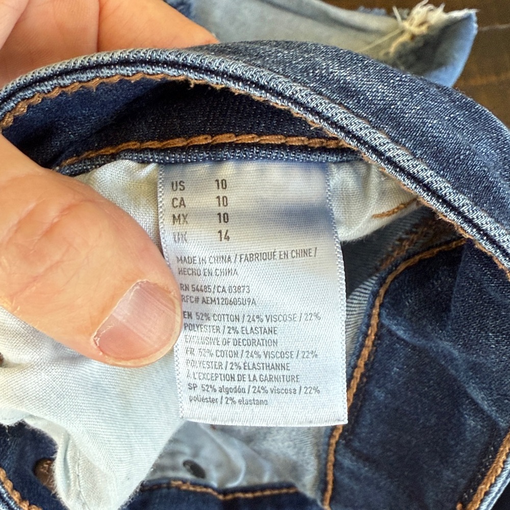 American Eagle Outfitters Blue Denim Jeans - Picture 4 of 5